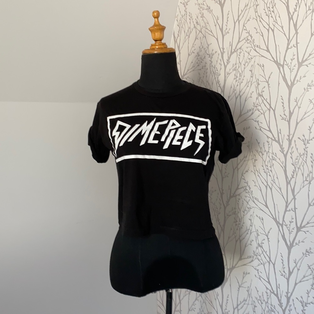 Dimepiece LA Logo Cropped Tee